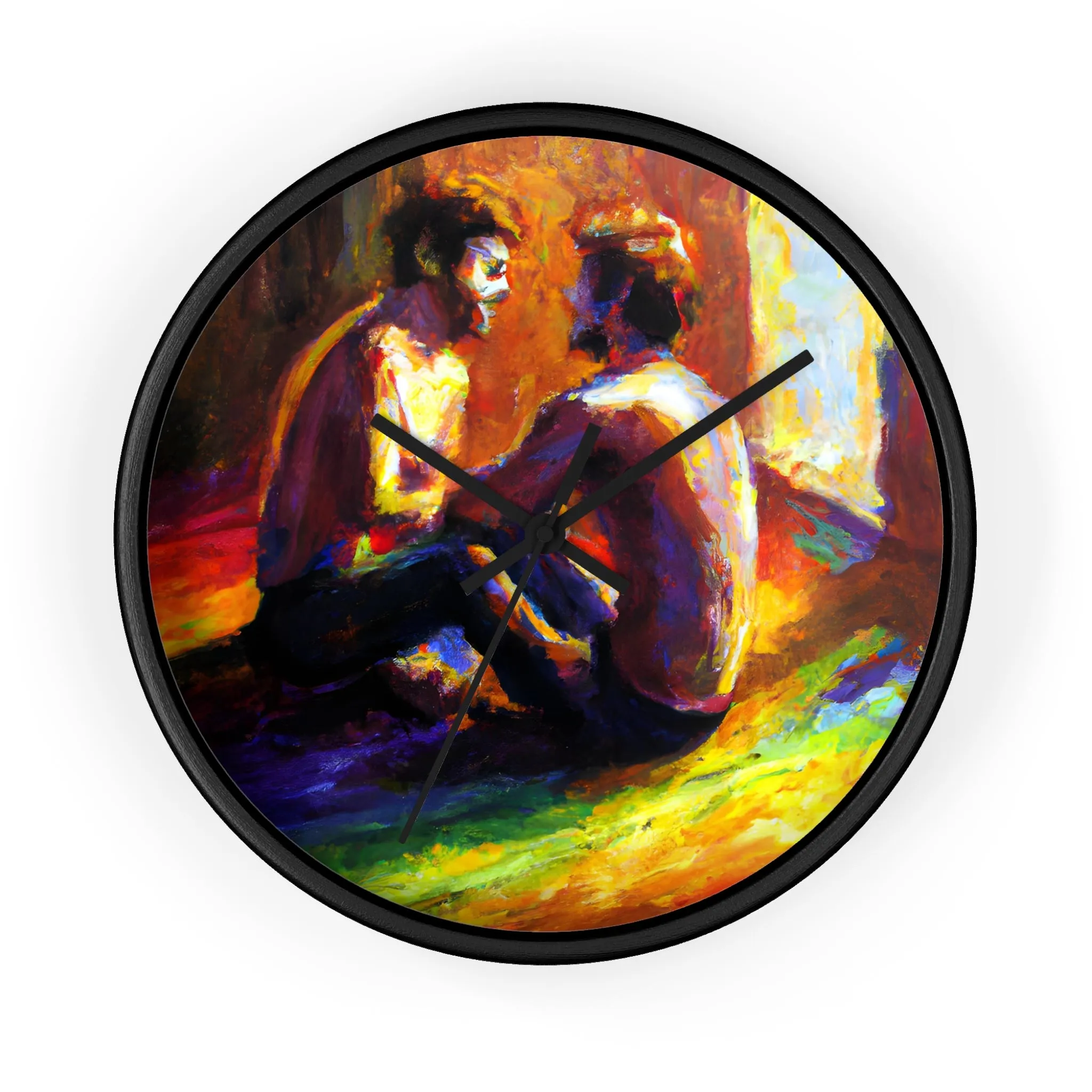 Alex - Gay Love Wall Clock