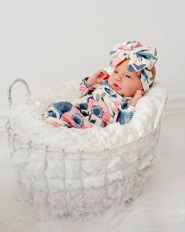 AS101 BABY NEWBORN SACK GOWN