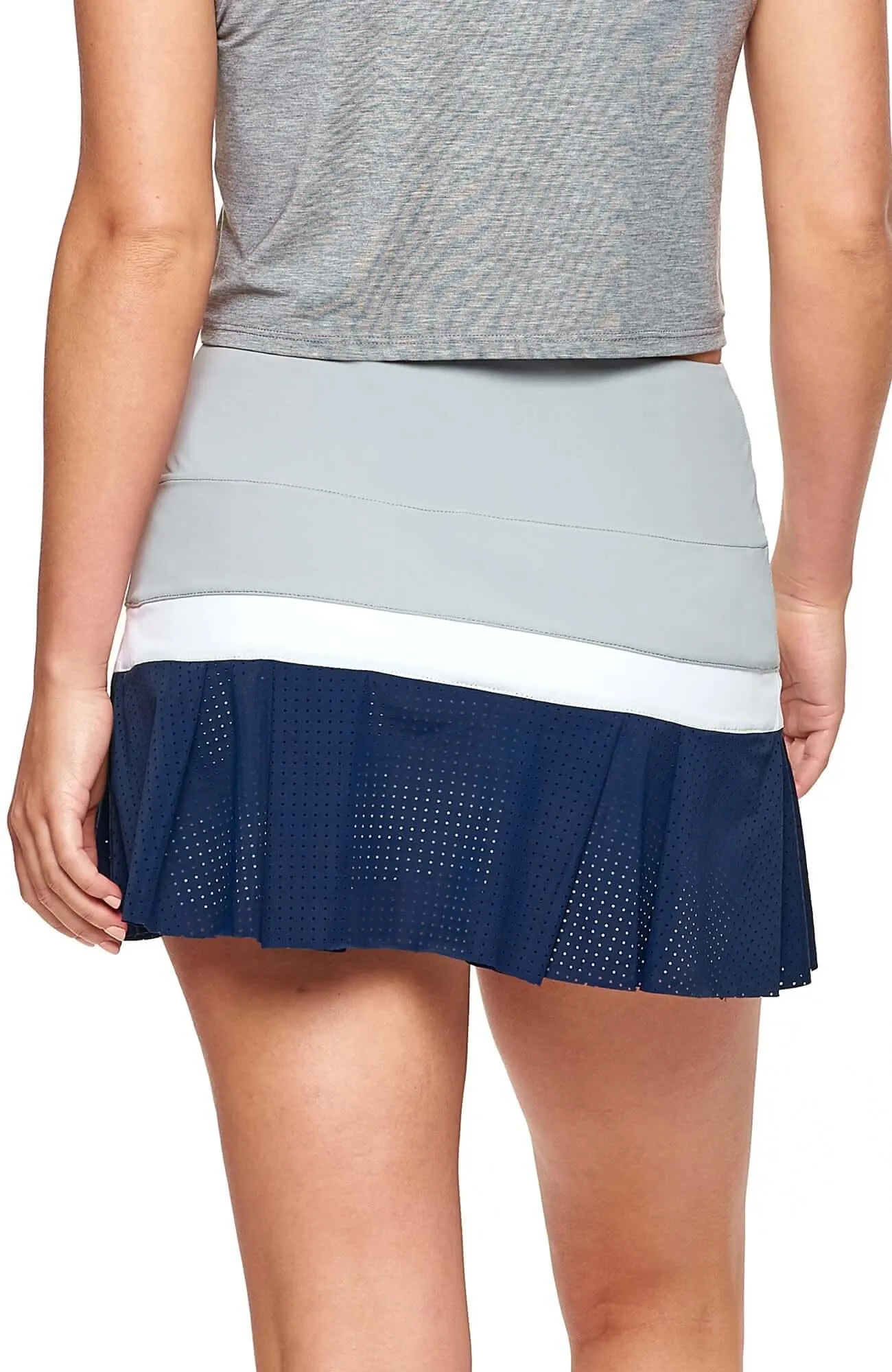 Baseline Color Block  Skort Marine Navy