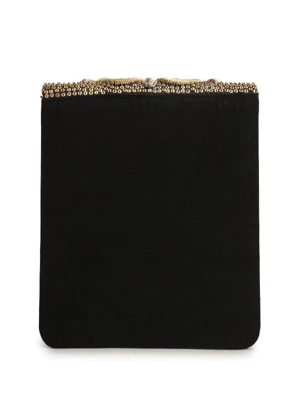 Black Divaa Clutch Bag