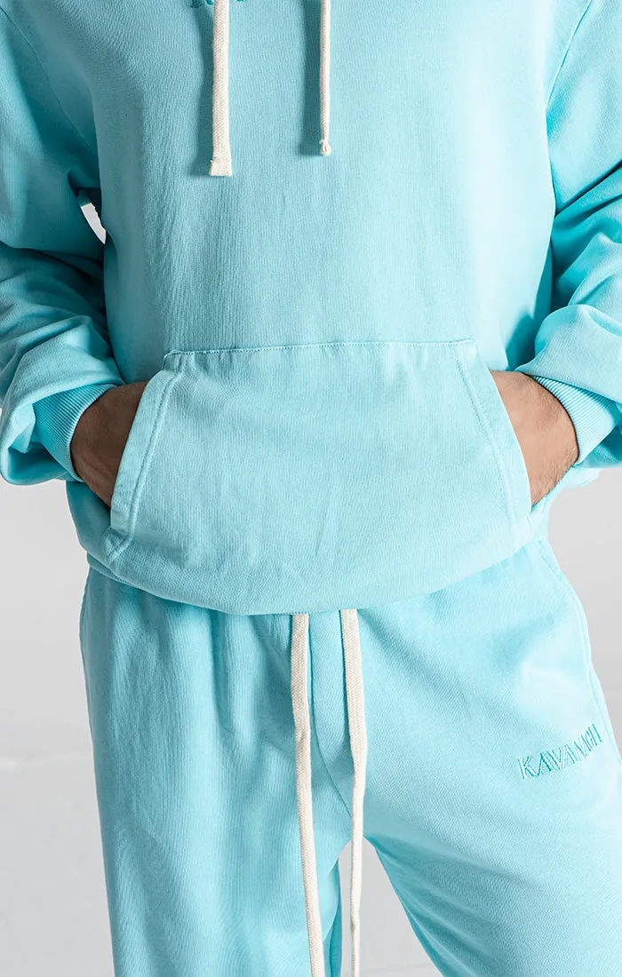 Blue Cloudy Hoodie