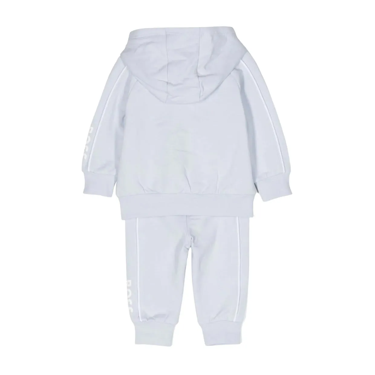 BOSS Baby Logo Print Pale Blue Tracksuit Set