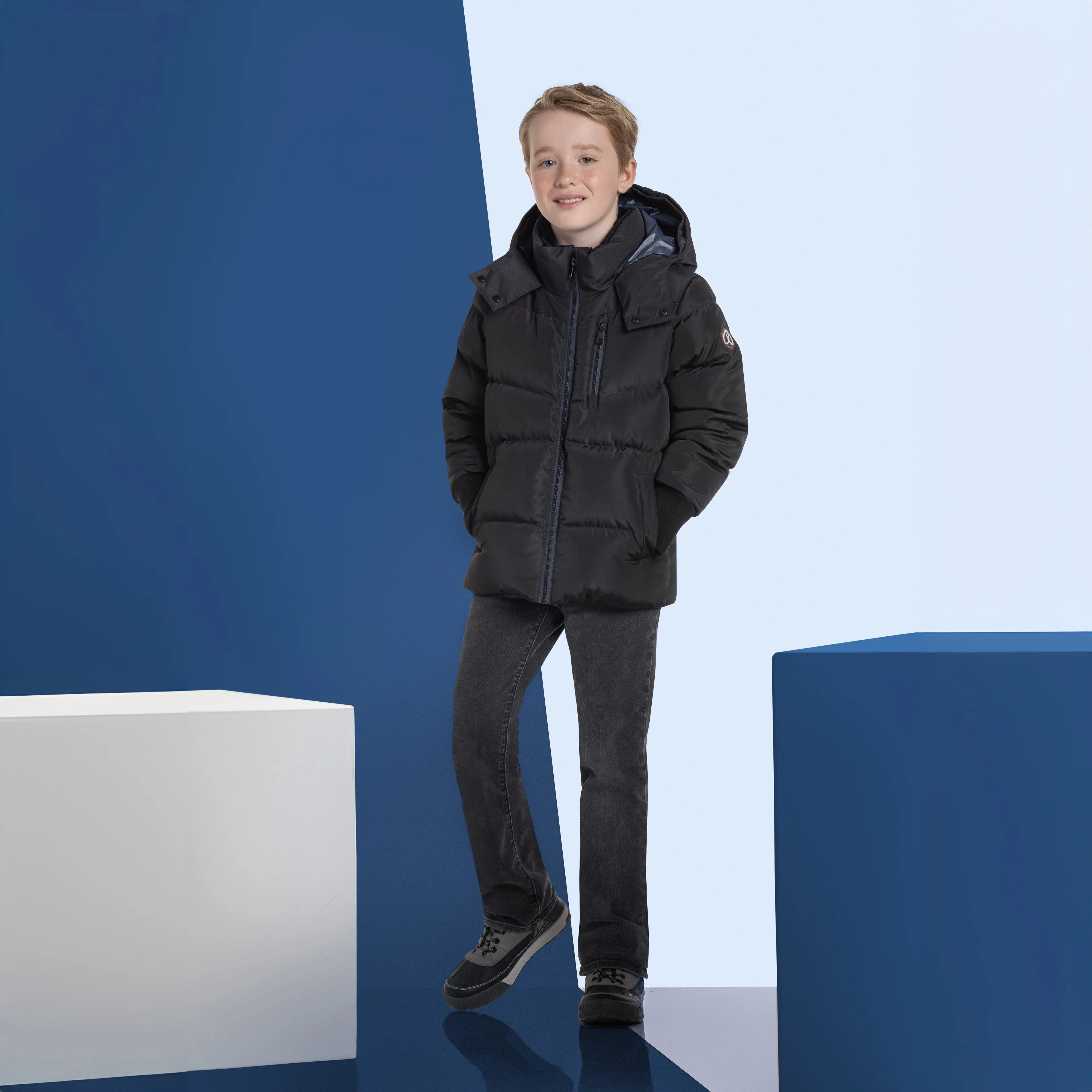 BOYS GABRIEL NAVY-ACCENT