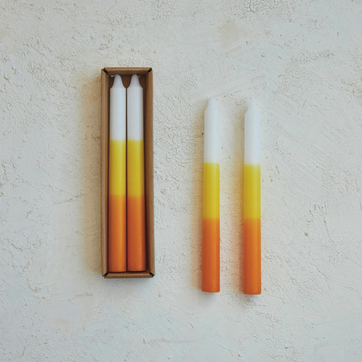 Candy Corn Candles