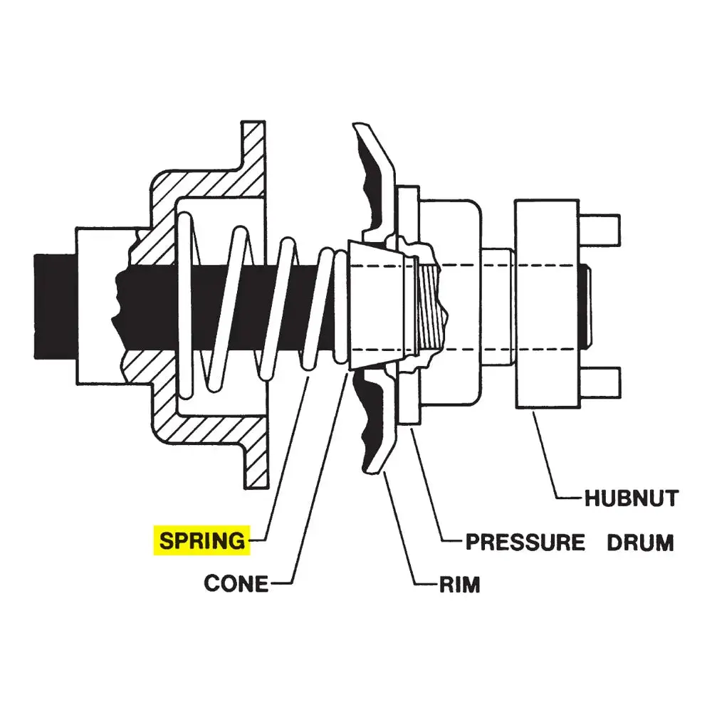 Coats OEM Back Cone Spring for 6401/6450 HD Balancer - 8308639