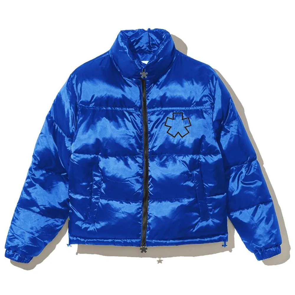 Comme Des Fuckdown Chic Nylon Down Jacket with Iconic Detailing