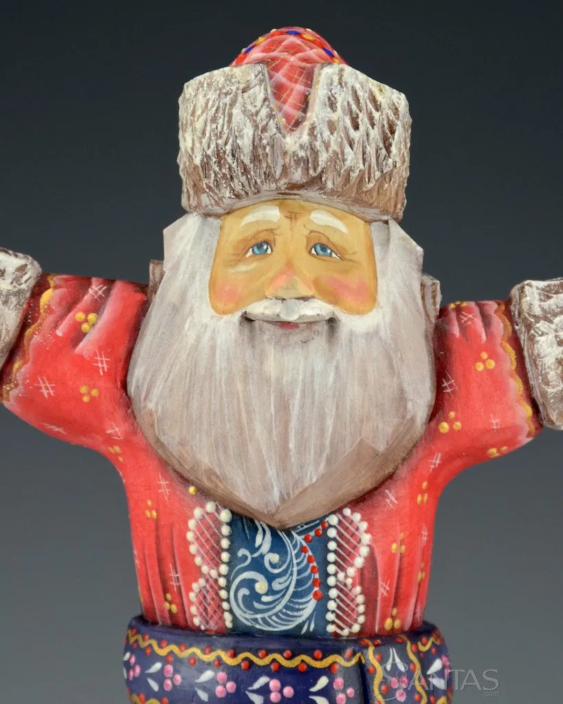 Decorative Santa Welcoming with Open Arms