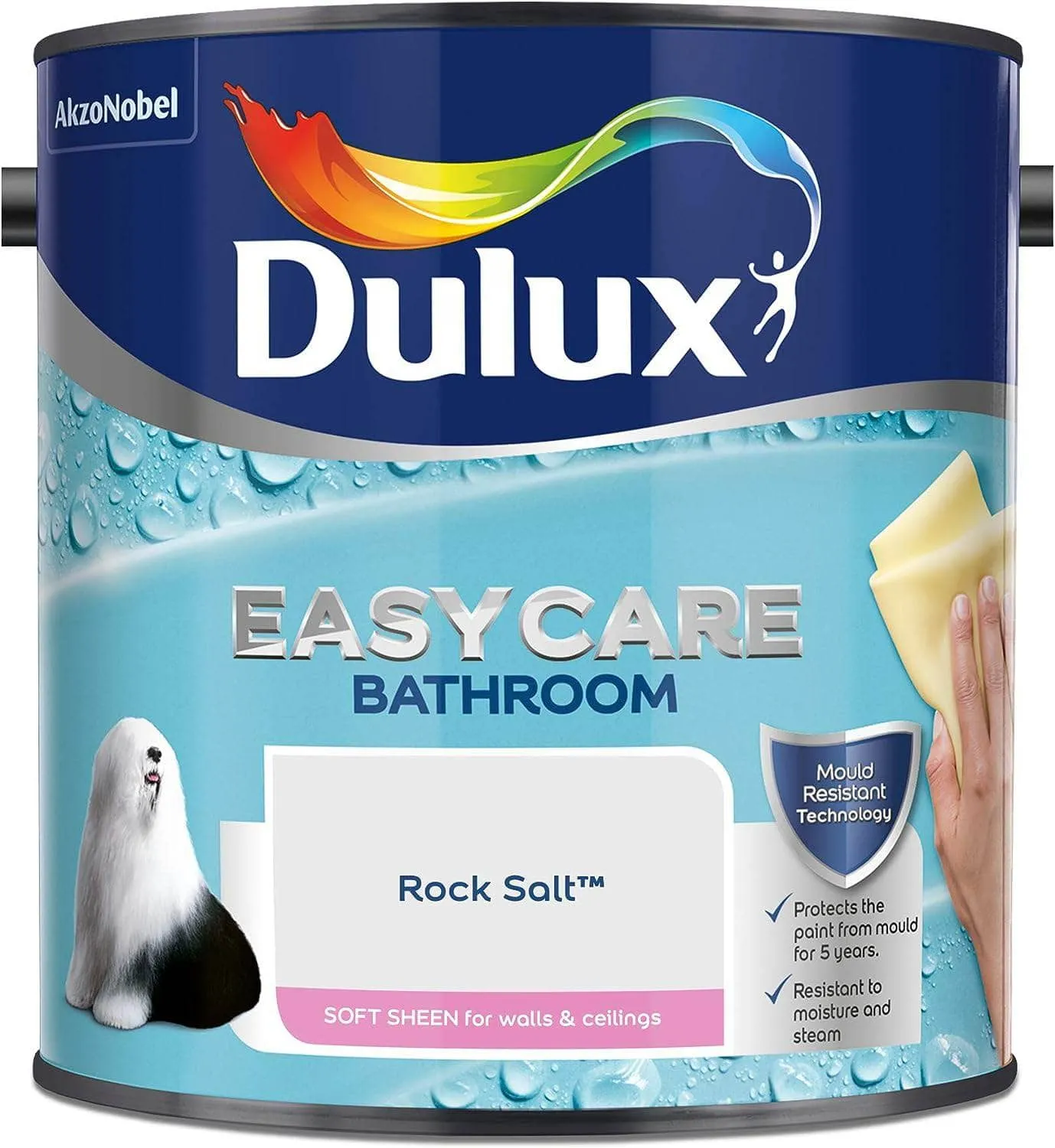 Dulux Easycare Bathroom 2.5L - Rock Salt