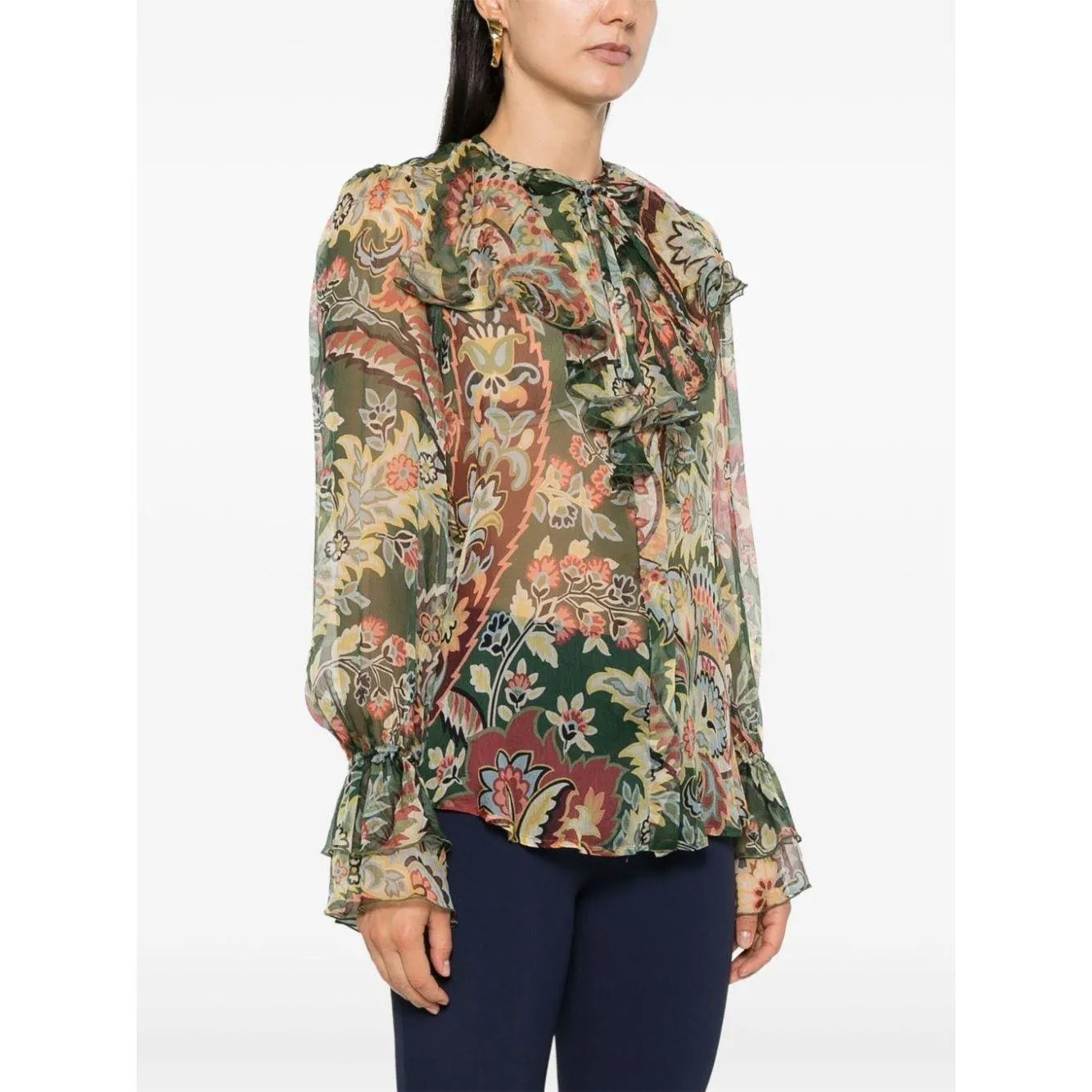 Etro Shirts Green