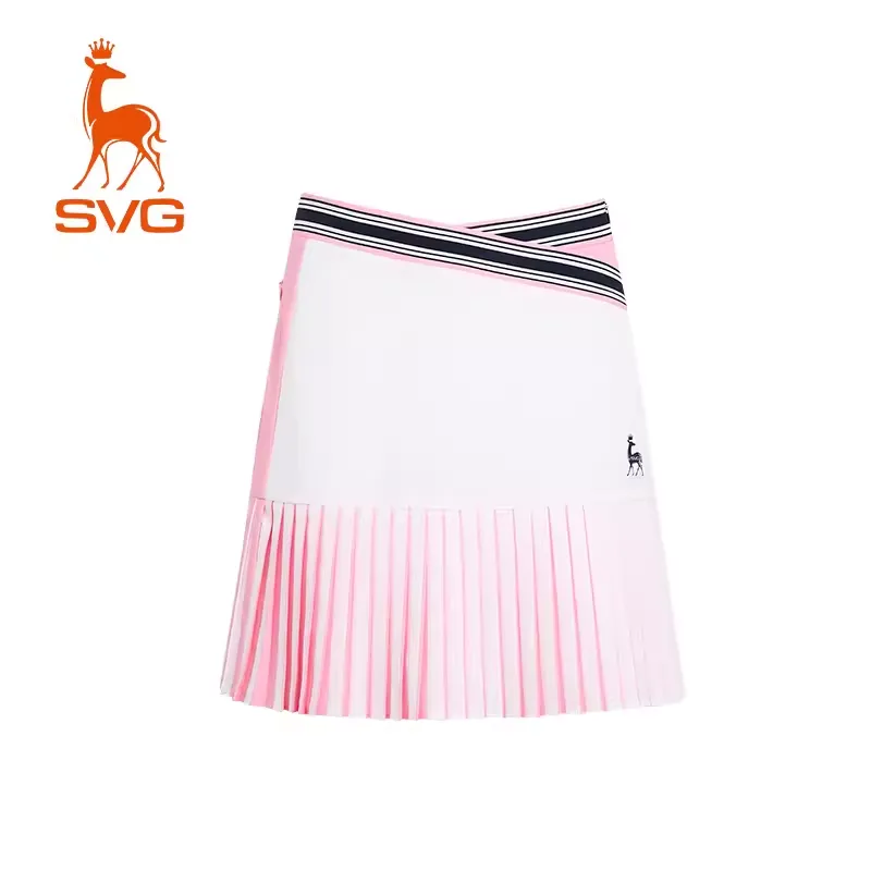 Golf Digest Recommended - SVG Golf Women's Wrap Pleated Skirt (Longer Version)