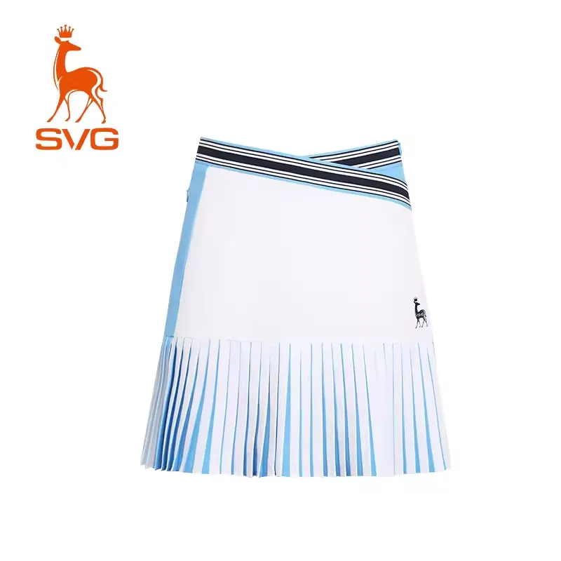 Golf Digest Recommended - SVG Golf Women's Wrap Pleated Skirt (Longer Version)