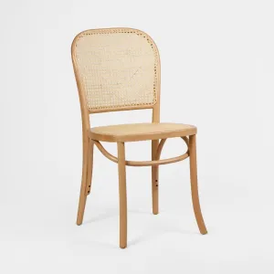 Nook Dining Chair Elm Frame Natural Seat