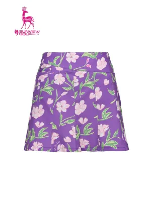 Pinted Flouncy Skirt