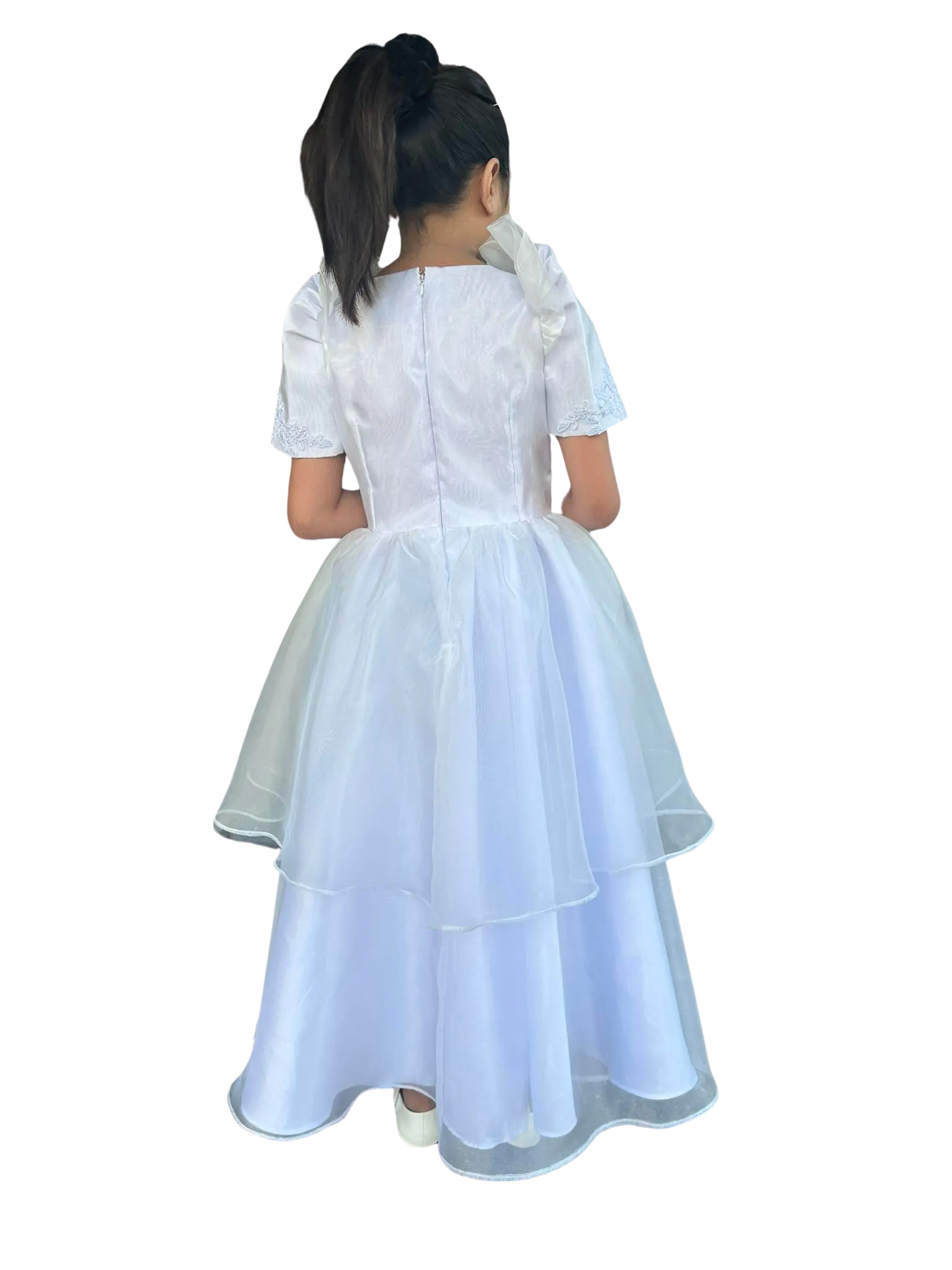 Premium Filipiniana Flower Girl Dress - Chloe - JB344