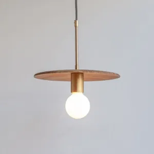 "Cara" Pendant Light - Oak