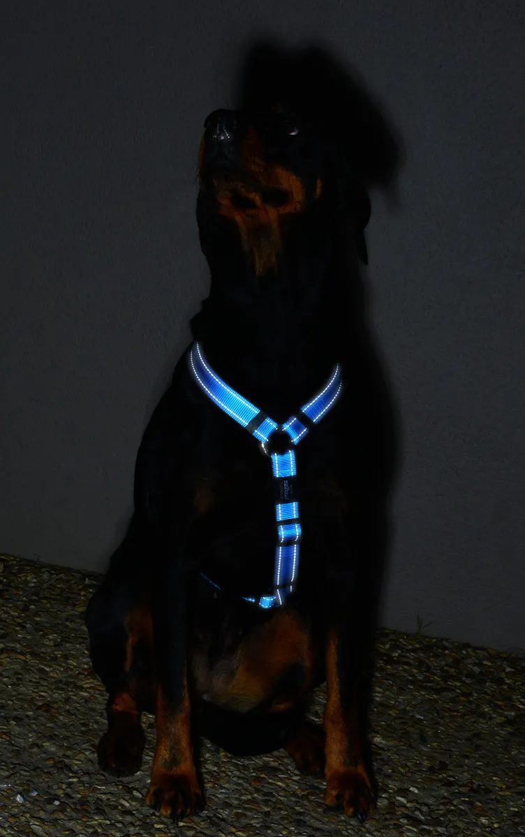 Rogz Classic Reflective Harness Red