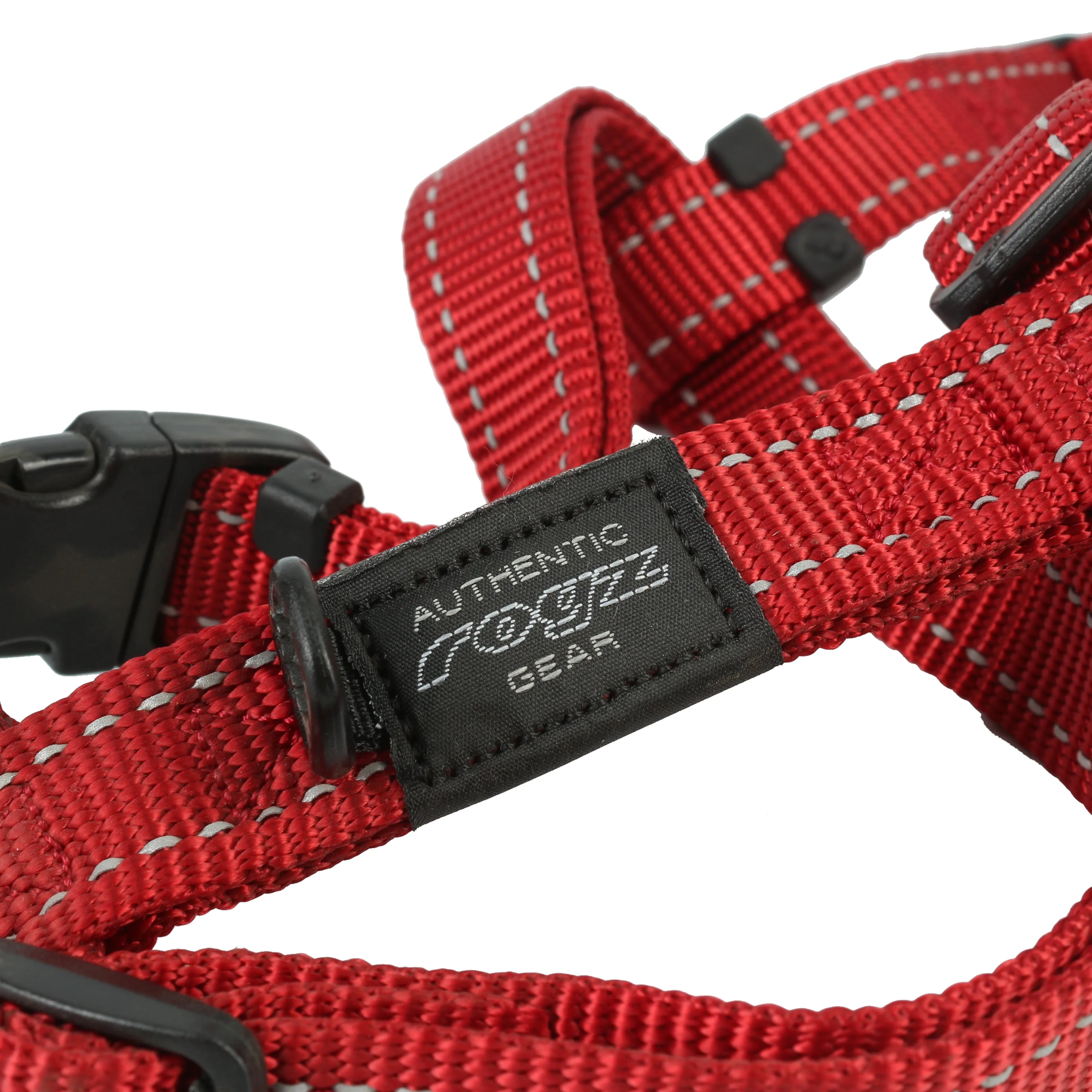 Rogz Classic Reflective Harness Red