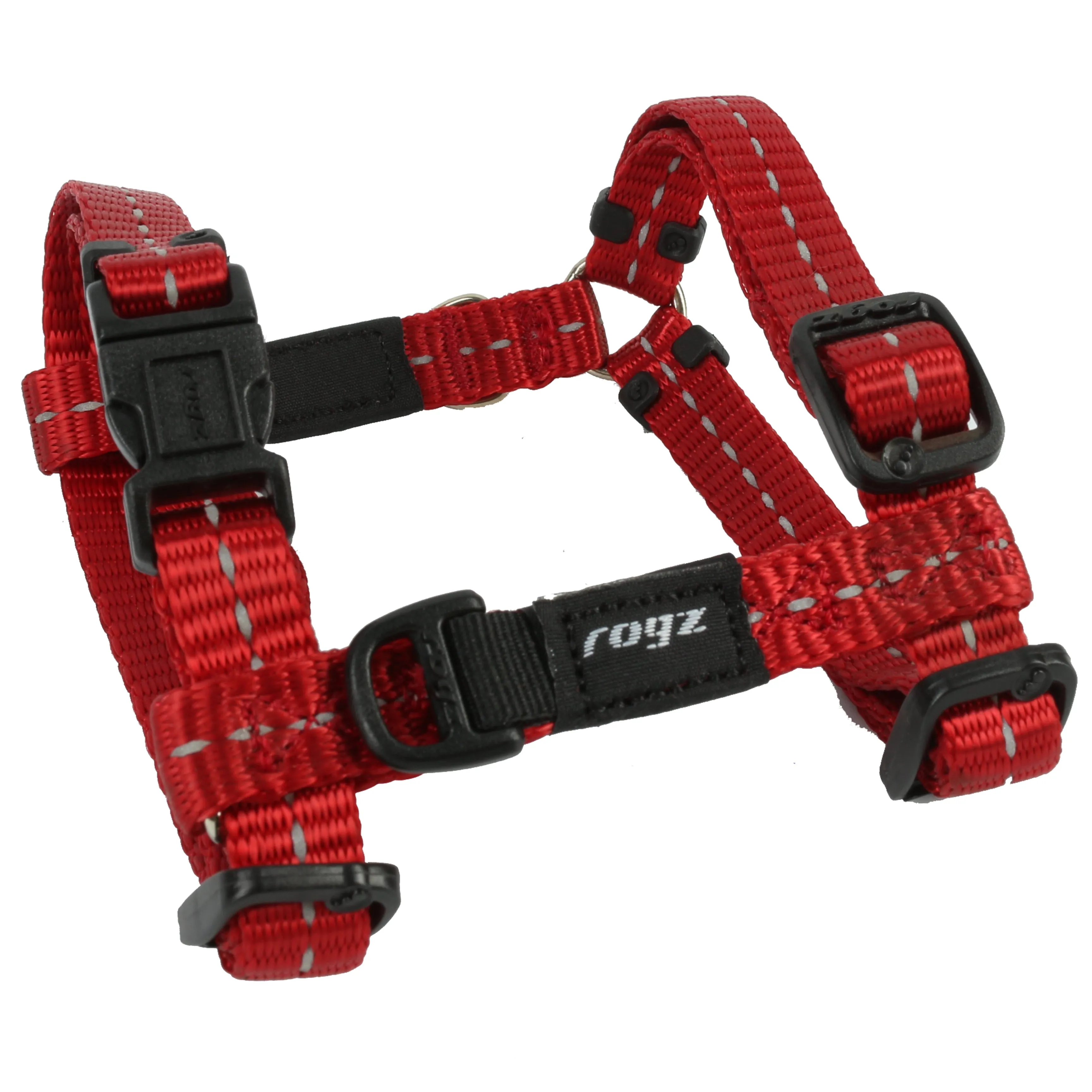 Rogz Classic Reflective Harness Red