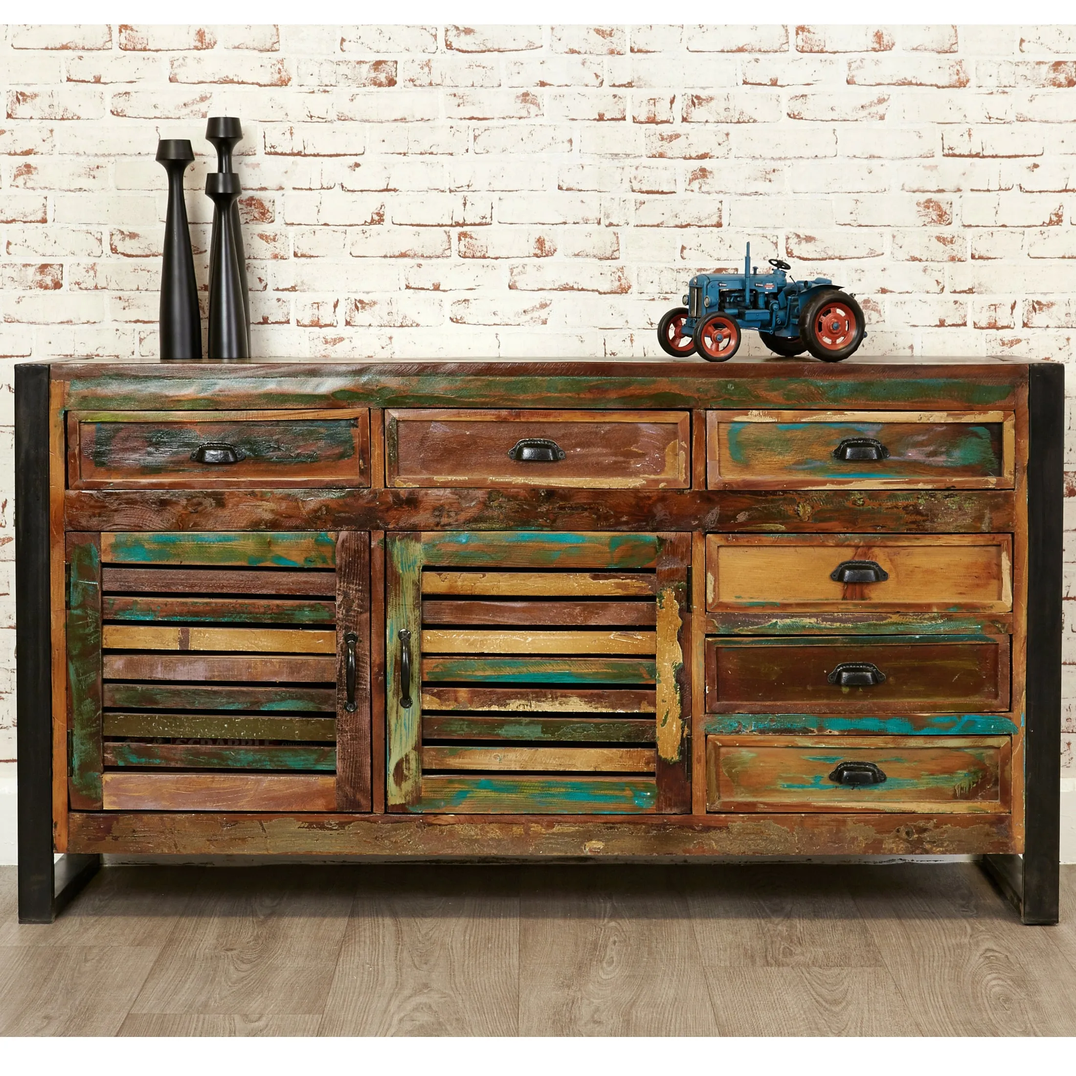 Shoreditch Large Six Drawer Sideboard