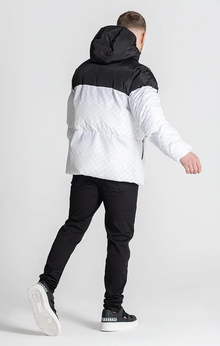 White Clone Puffer Jacket