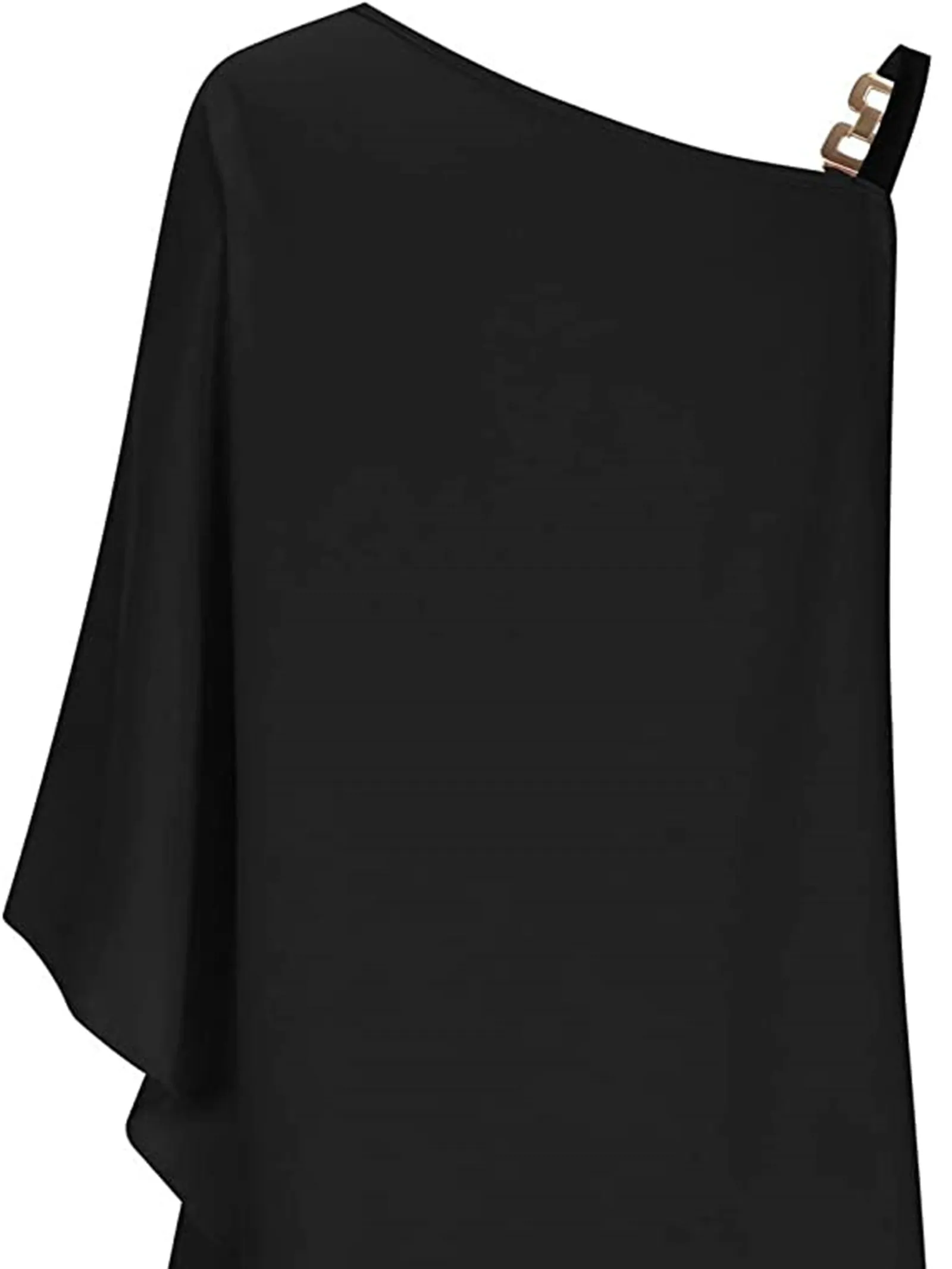 Women's Dresses Summer Batwing Long Sleeve Casual Cold Shoulder Evening Party Dresses